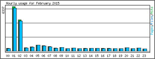 Hourly usage